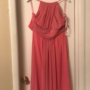 Pink Bridesmaid Dress